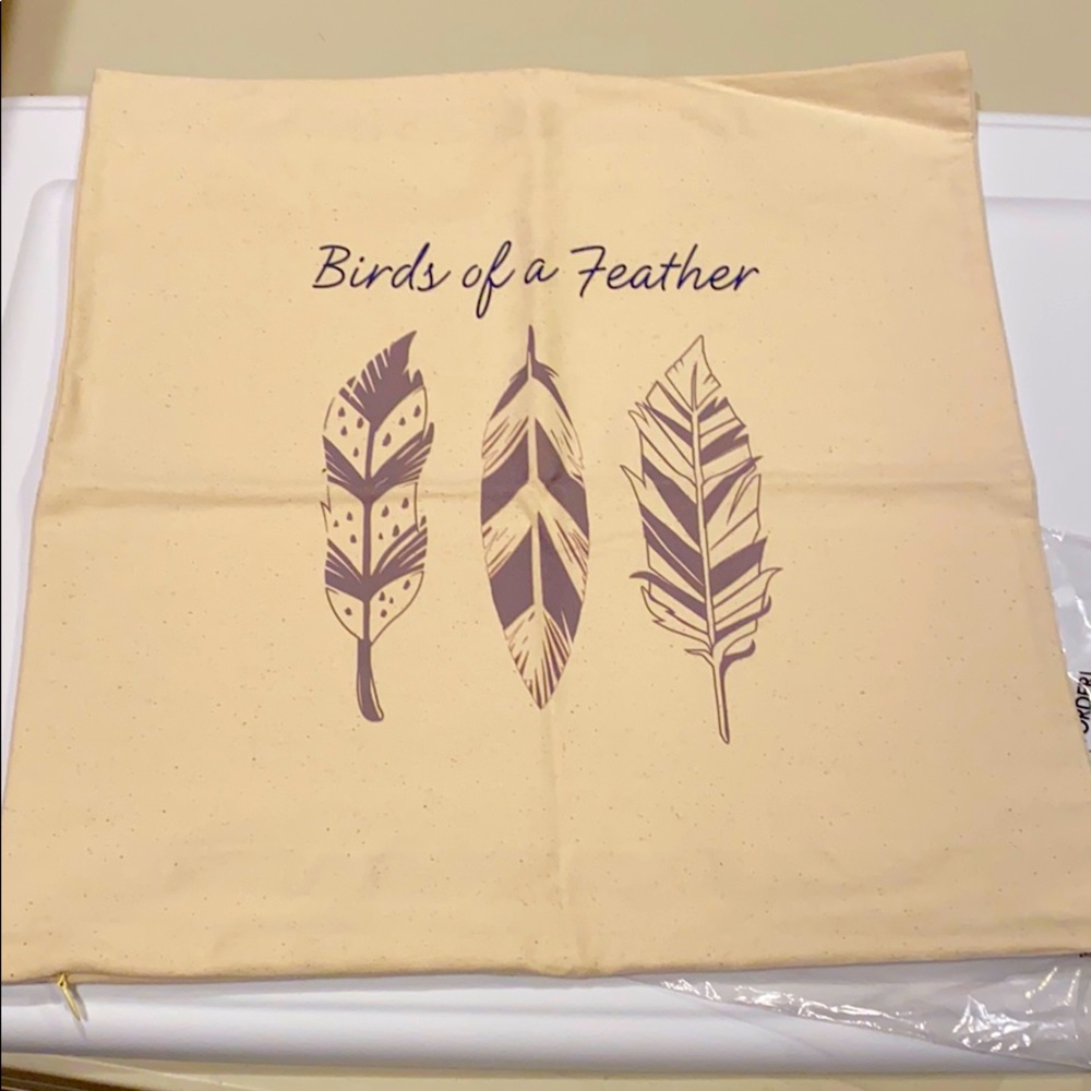Rare retired print Canvas Pillow cover 18x18